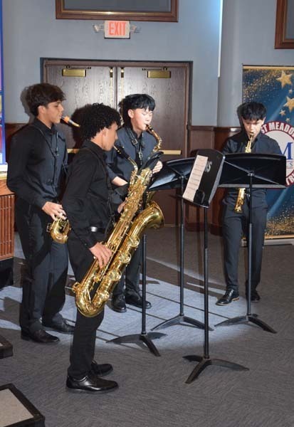 Hundreds of elementary and secondary school students were honored for their excellence in music and art during the East Meadow School District’s annual Music and Art Awards ceremony at East Meadow High School.