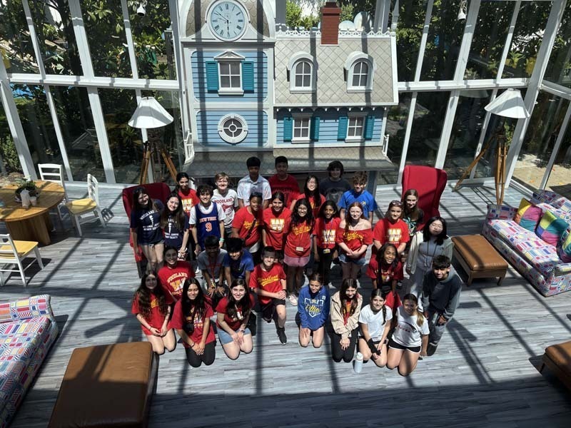 Woodland Middle School’s annual Stuff A Bus event reflects the school community’s ongoing commitment to service. 