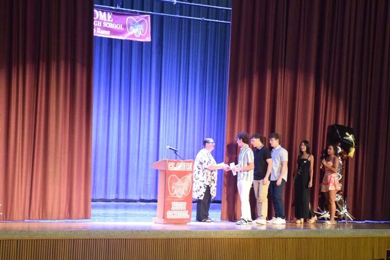W.T. Clarke High School celebrated its scholars at the school’s annual Senior Scholarship Ceremony in their auditorium on June 8.