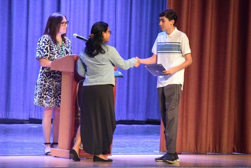 W.T. Clarke High School celebrated its scholars at the school’s annual Senior Scholarship Ceremony in their auditorium on June 8.