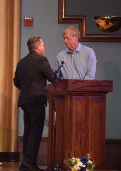 East Meadow High School celebrated its scholars at the school’s annual Senior Scholarship Ceremony in their auditorium. 