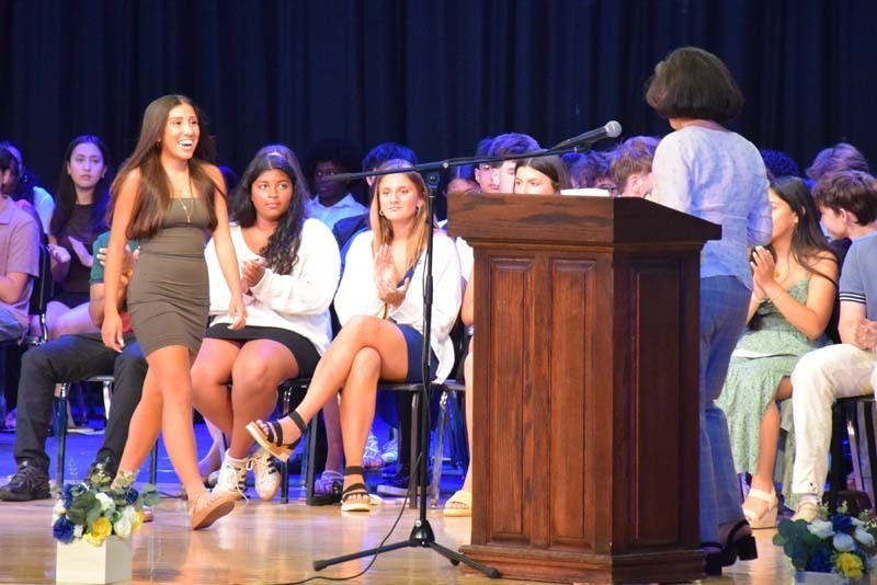 East Meadow High School celebrated its scholars at the school’s annual Senior Scholarship Ceremony in their auditorium. 