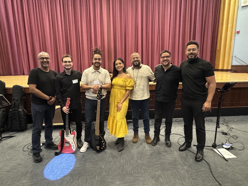 Broadway star visits East Meadow’s Summer Music Program