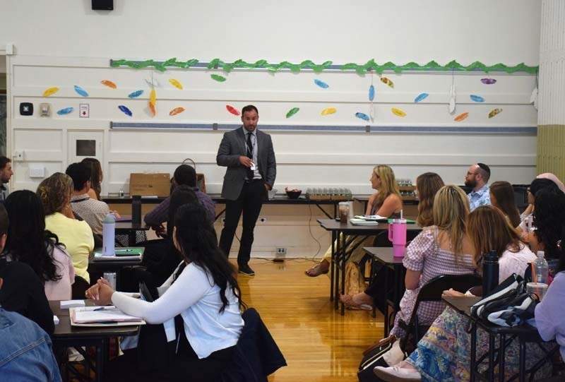 The East Meadow School District was excited to welcome new staff and faculty members at East Meadow High School during their annual new teacher orientation from Aug. 26-27. 
