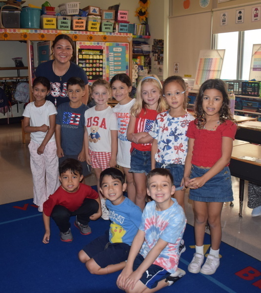 Classroom with children and teacher