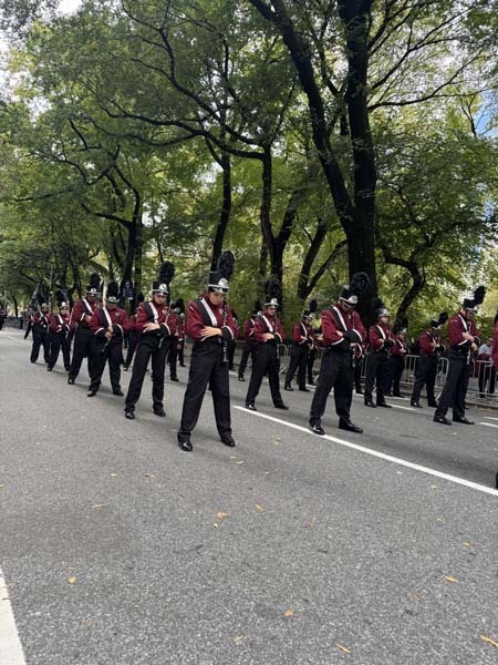W.T. Clarke High School Marching Band proudly represented the East Meadow School District at the Deer Park Columbus Day Parade and the New York City Columbus Day Parade.