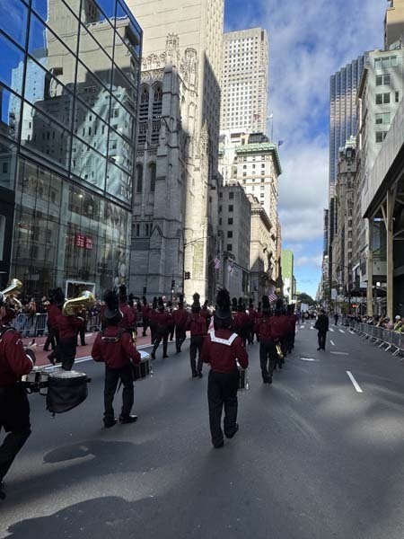 W.T. Clarke High School Marching Band proudly represented the East Meadow School District at the Deer Park Columbus Day Parade and the New York City Columbus Day Parade.