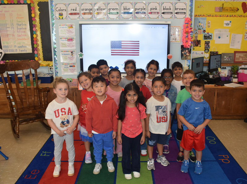 students in classroom 