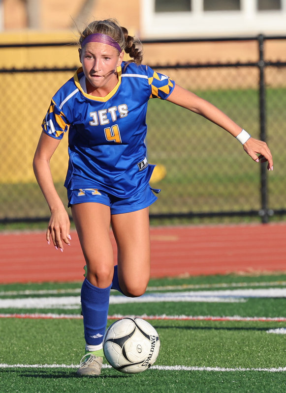 Junior Ella Giordano comes off a 12-goal season and is the vocal leader of an otherwise youthful Jets’ midfield.