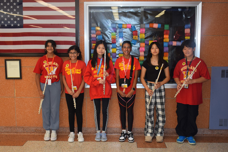 1-2: On Oct. 1, Woodland Middle School in East Meadow kicked off National Bullying Prevention Month by celebrating their designation as a No Place for Hate School. 