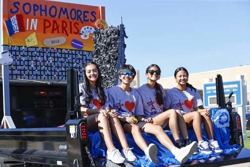 This year’s floats celebrated different countries around the world.