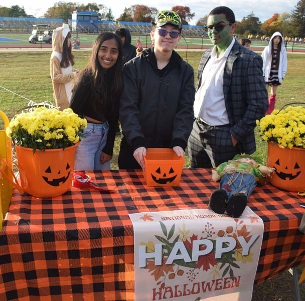Hundreds of parents, children and club members at East Meadow High School dressed up for Halloween as they took part in the district’s annual Safe Halloween on Oct. 28. 