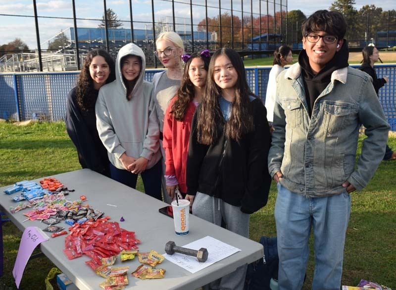Hundreds of parents, children and club members at East Meadow High School dressed up for Halloween as they took part in the district’s annual Safe Halloween on Oct. 28. 
