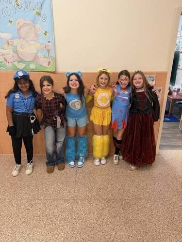 Students at Bowling Green Elementary School also held a festive Halloween celebration.