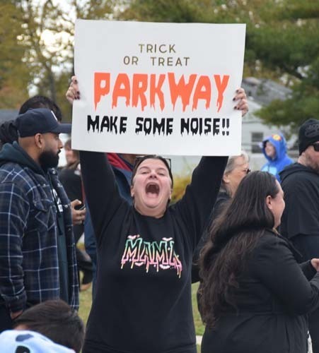 Students and educators at Barnum Woods Elementary School wore festive Halloween costumes in conjunction with Red Ribbon Week.
