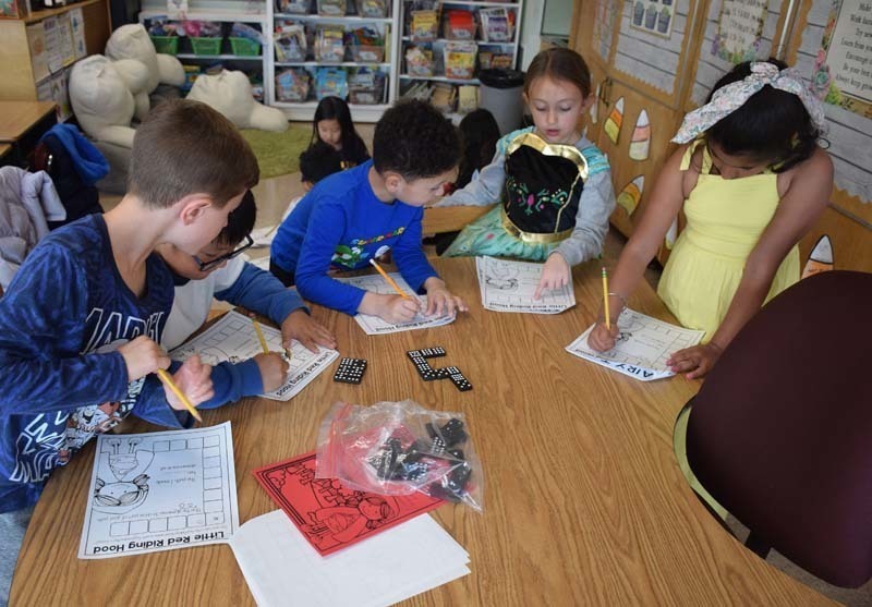 Second graders at Bowling Green Elementary School in East Meadow recently wrapped up their CKLA Folk Tales unit with a day of creativity, collaboration, and imagination.