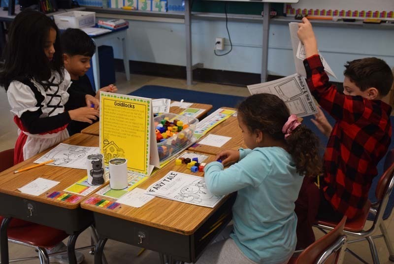 Second graders at Bowling Green Elementary School in East Meadow recently wrapped up their CKLA Folk Tales unit with a day of creativity, collaboration, and imagination.