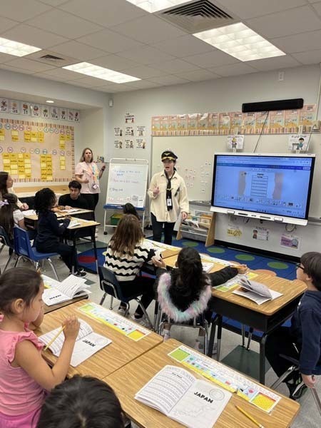 eachers at Meadowbrook Elementary School in East Meadow recently led first graders around the world during their CKLA unit on folktales and fables.  