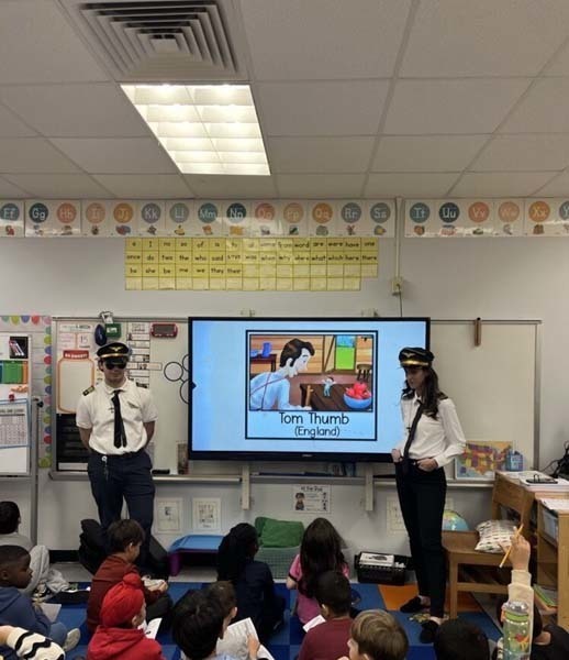 eachers at Meadowbrook Elementary School in East Meadow recently led first graders around the world during their CKLA unit on folktales and fables.  
