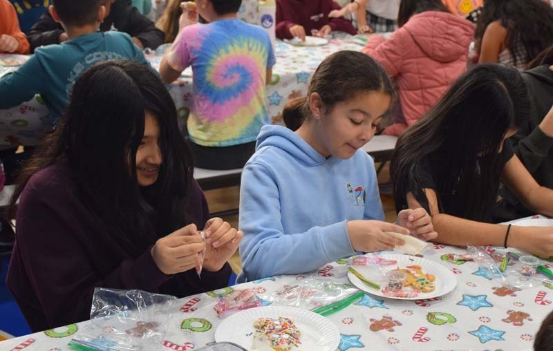 On Dec. 19, students of all ages at George McVey Elementary School in East Meadow treated themselves to some tasty treats during the school’s annual Cookiefest. 