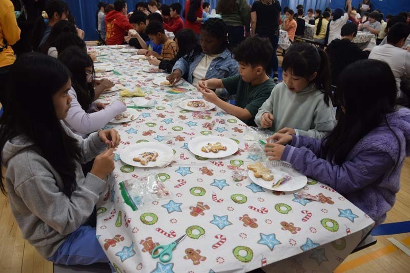 On Dec. 19, students of all ages at George McVey Elementary School in East Meadow treated themselves to some tasty treats during the school’s annual Cookiefest. 