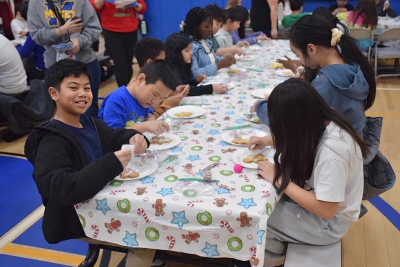 On Dec. 19, students of all ages at George McVey Elementary School in East Meadow treated themselves to some tasty treats during the school’s annual Cookiefest. 