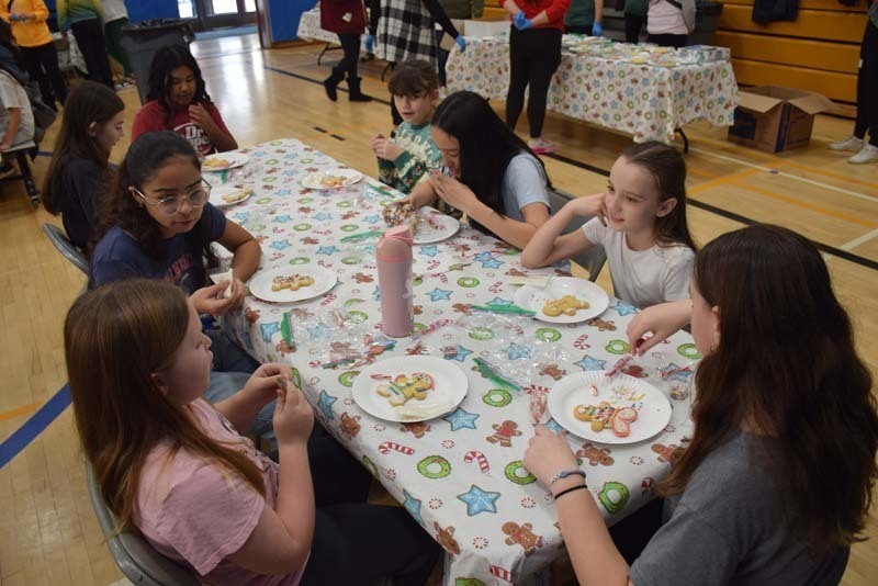 On Dec. 19, students of all ages at George McVey Elementary School in East Meadow treated themselves to some tasty treats during the school’s annual Cookiefest. 