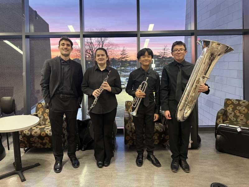 Student musicians in the East Meadow School District were among the groups from across Long Island who performed in a variety of ensembles through the Nassau Suffolk Performing Arts organization. 