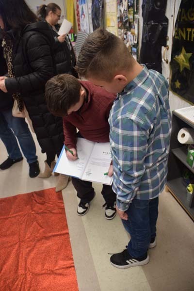 Students in Ms. Sara Sheikhlar’s class at Bowling Green Elementary School in East Meadow celebrated a special milestone with a joyful Book Publishing Party held on March 2. 