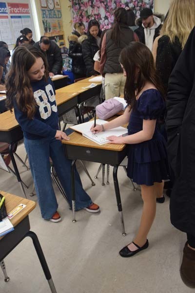 Students in Ms. Sara Sheikhlar’s class at Bowling Green Elementary School in East Meadow celebrated a special milestone with a joyful Book Publishing Party held on March 2. 