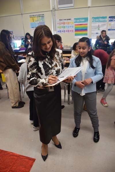 Students in Ms. Sara Sheikhlar’s class at Bowling Green Elementary School in East Meadow celebrated a special milestone with a joyful Book Publishing Party held on March 2. 