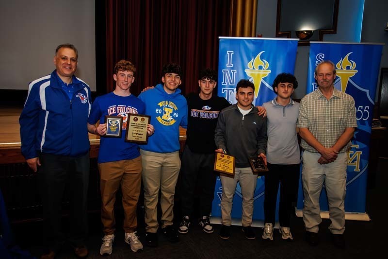 The event celebrated the dedication and achievements of the school’s winter sports teams.