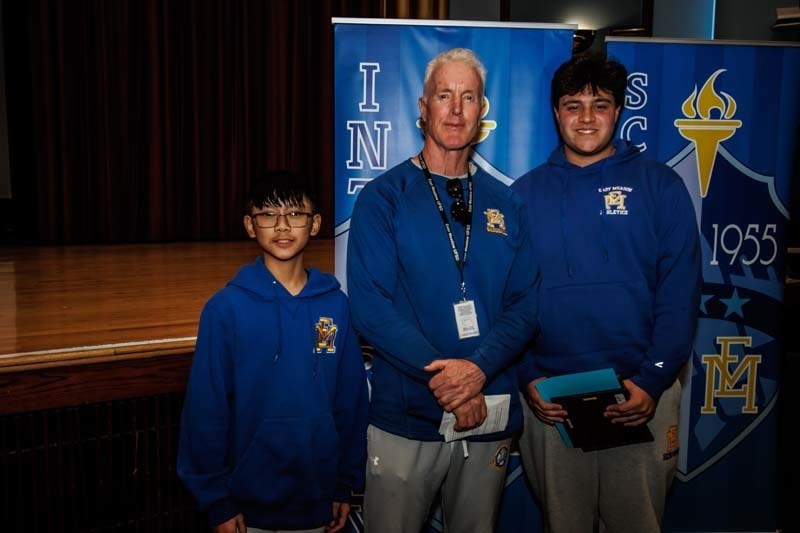 The event celebrated the dedication and achievements of the school’s winter sports teams.