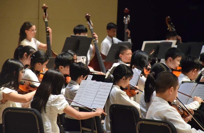 Scores of musically talented students from the East Meadow School District took center stage at the renowned Tilles Center for the Performing Arts on the campus of Long Island University Post on March 10 for the district’s annual music festival. 
