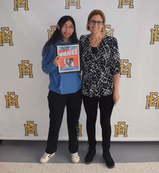 ast Meadow High School celebrated 22 students for their exemplary character and conduct at the annual Breakfast of Champions