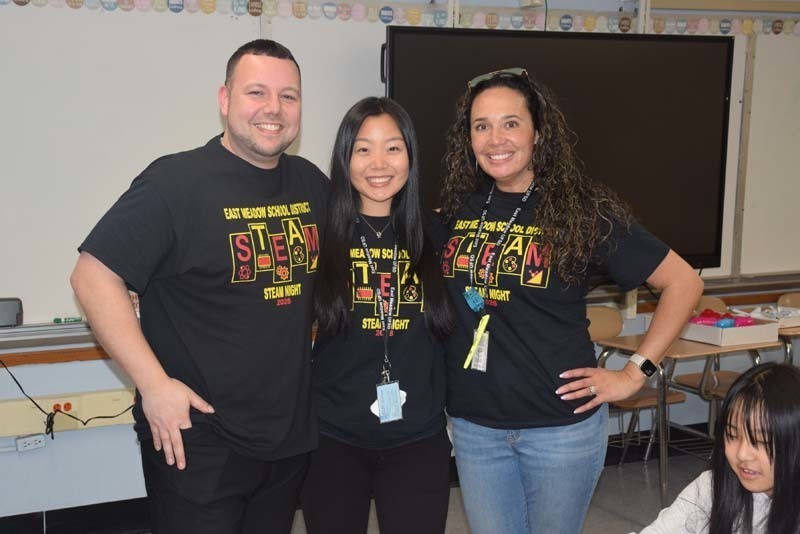  Students and families of the East Meadow School District celebrated 21st-century learning during the district’s annual STEAM Night on March 18. 