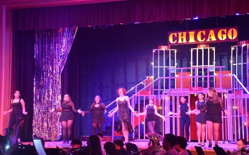 The East Meadow High School Theatre Guild and Music Department recently celebrated a standout success with their production of “Chicago.”