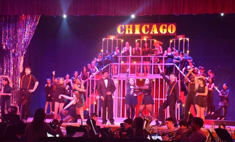 The East Meadow High School Theatre Guild and Music Department recently celebrated a standout success with their production of “Chicago.”