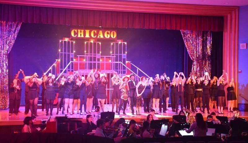 The East Meadow High School Theatre Guild and Music Department recently celebrated a standout success with their production of “Chicago.”