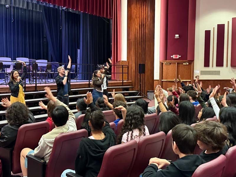 A cappella magic comes alive at Woodland Middle School in East Meadow 