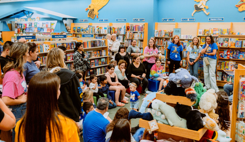 Barnes & Noble for a special celebration of PARP