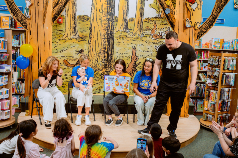 Barnes & Noble for a special celebration of PARP