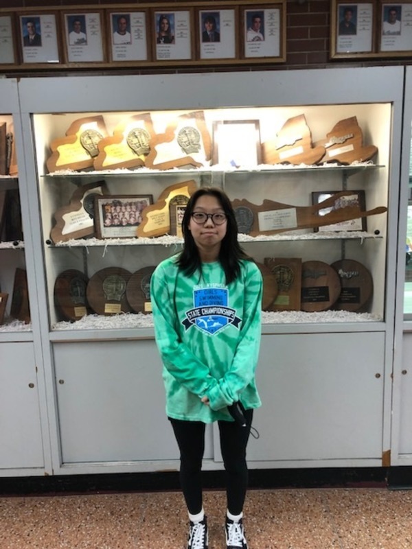 W.T. Clarke High School sophomore April Chun W.T. Clarke High School sophomore April Chun