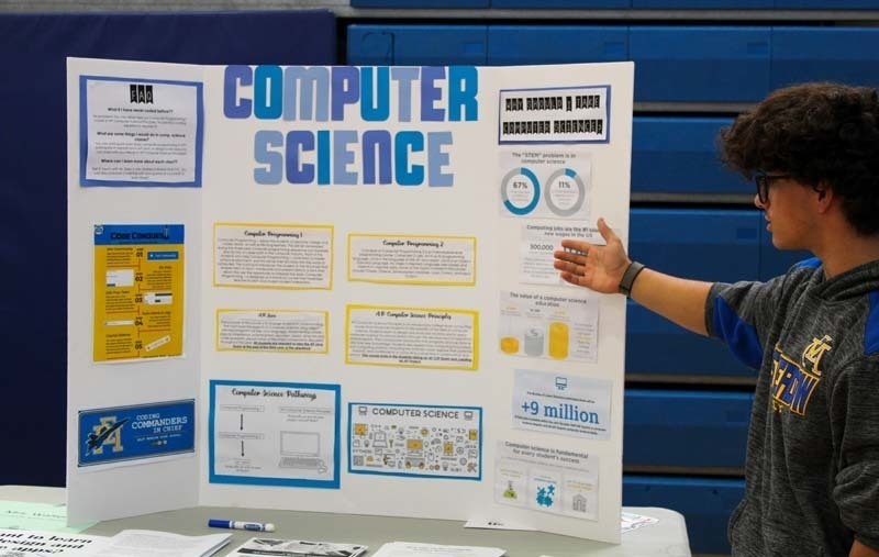 East Meadow High School held its first electives fair for students in grades 9-11. East Meadow High School held its first electives fair for students in grades 9-11.