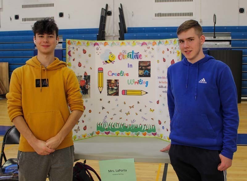 East Meadow High School held its first electives fair for students in grades 9-11. East Meadow High School held its first electives fair for students in grades 9-11.