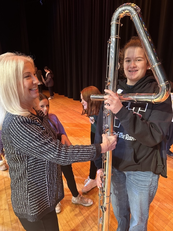 Several flutists in the East Meadow School District Several flutists in the East Meadow School District