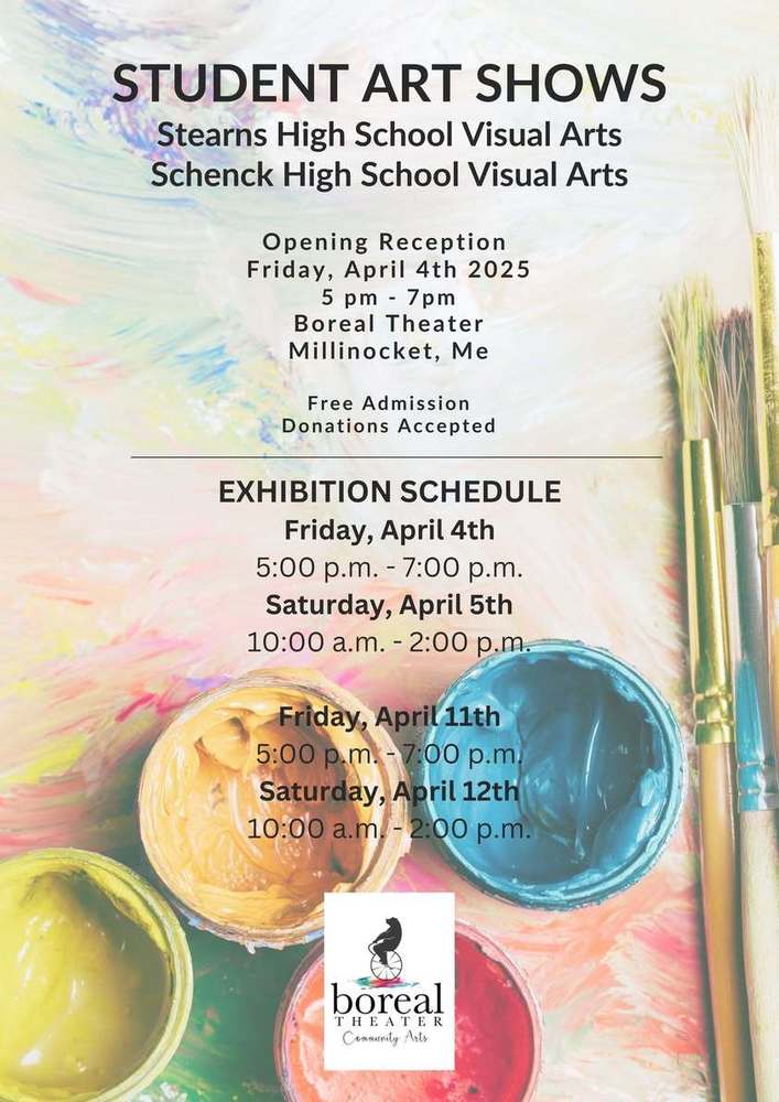 Student Art Show Poster