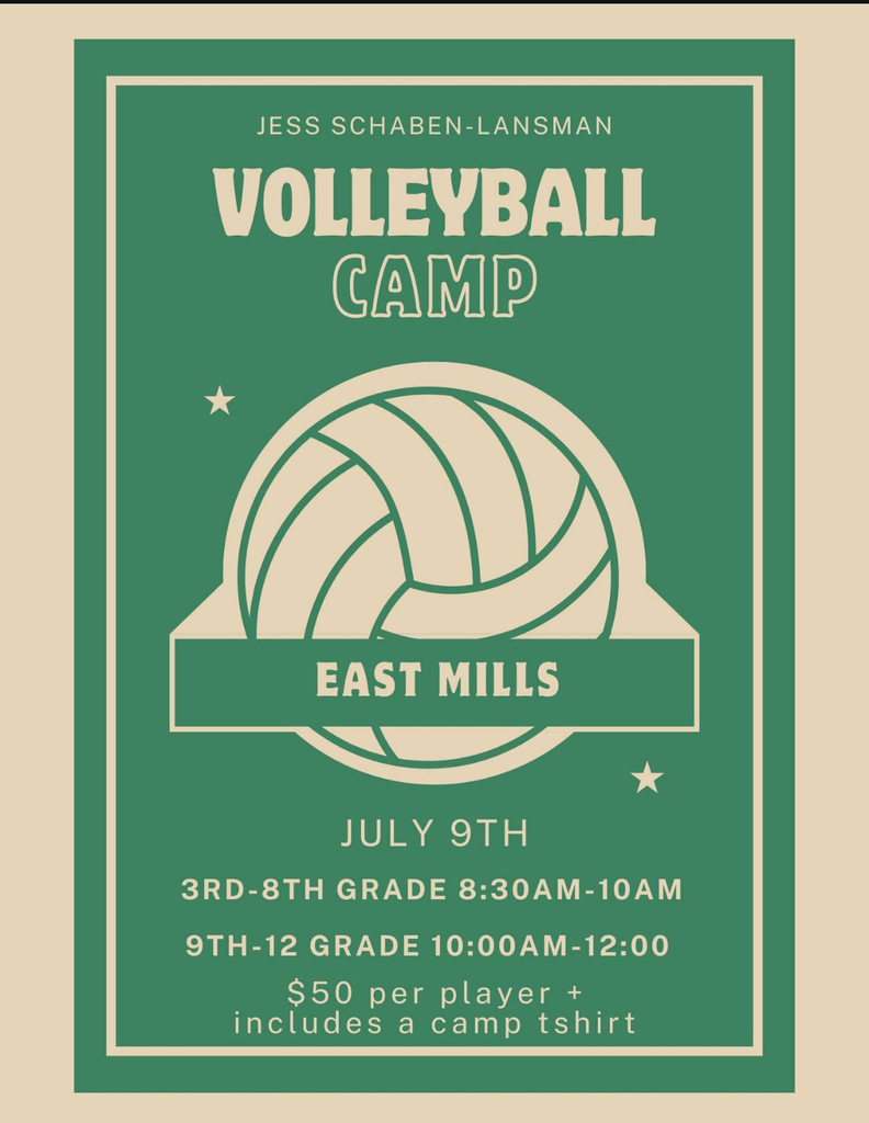 Flyer for camp