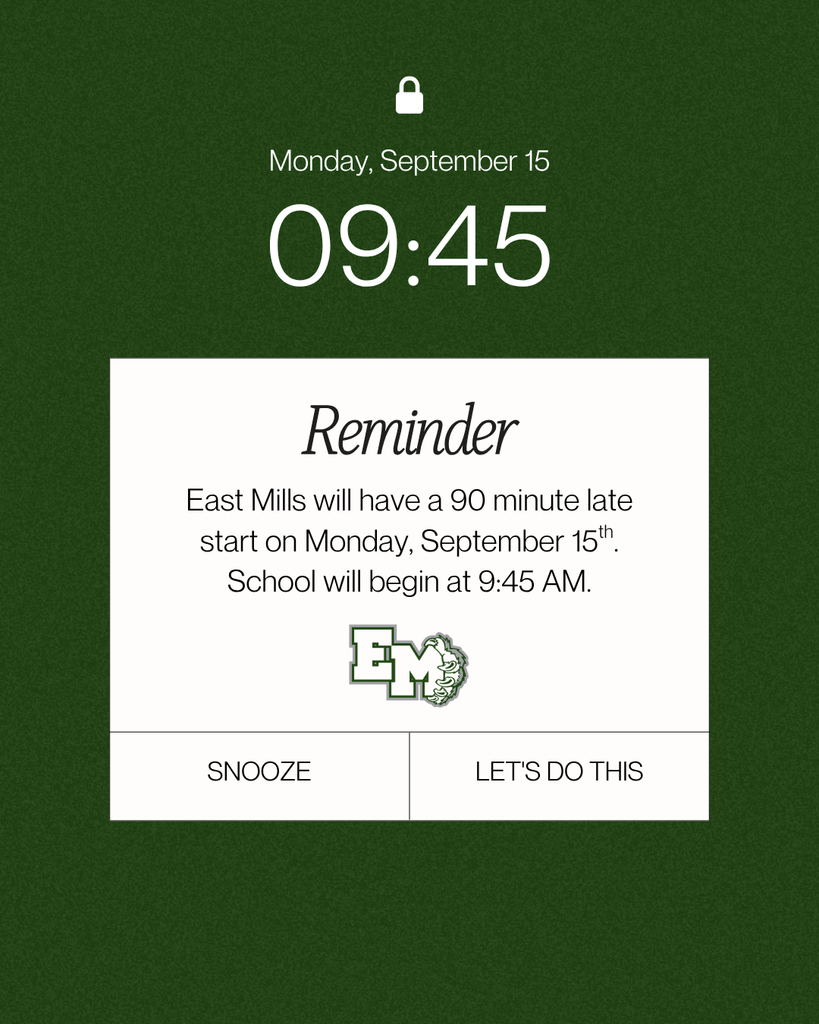 Late Start 9:45 AM