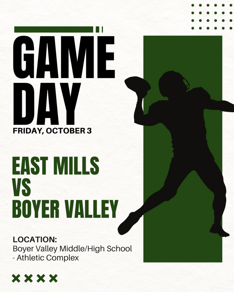East Mills Football Game Day October 3